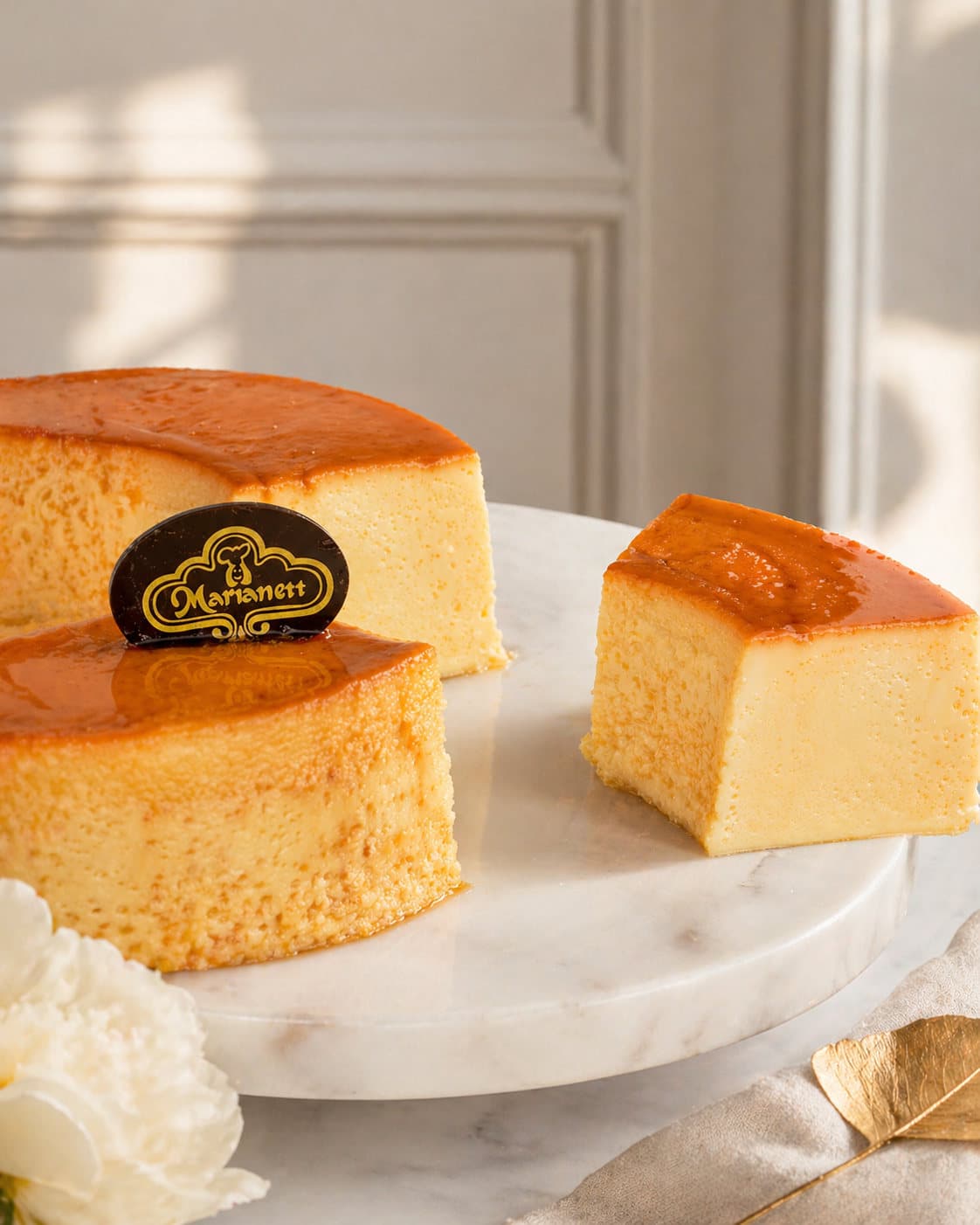Flan napolitano